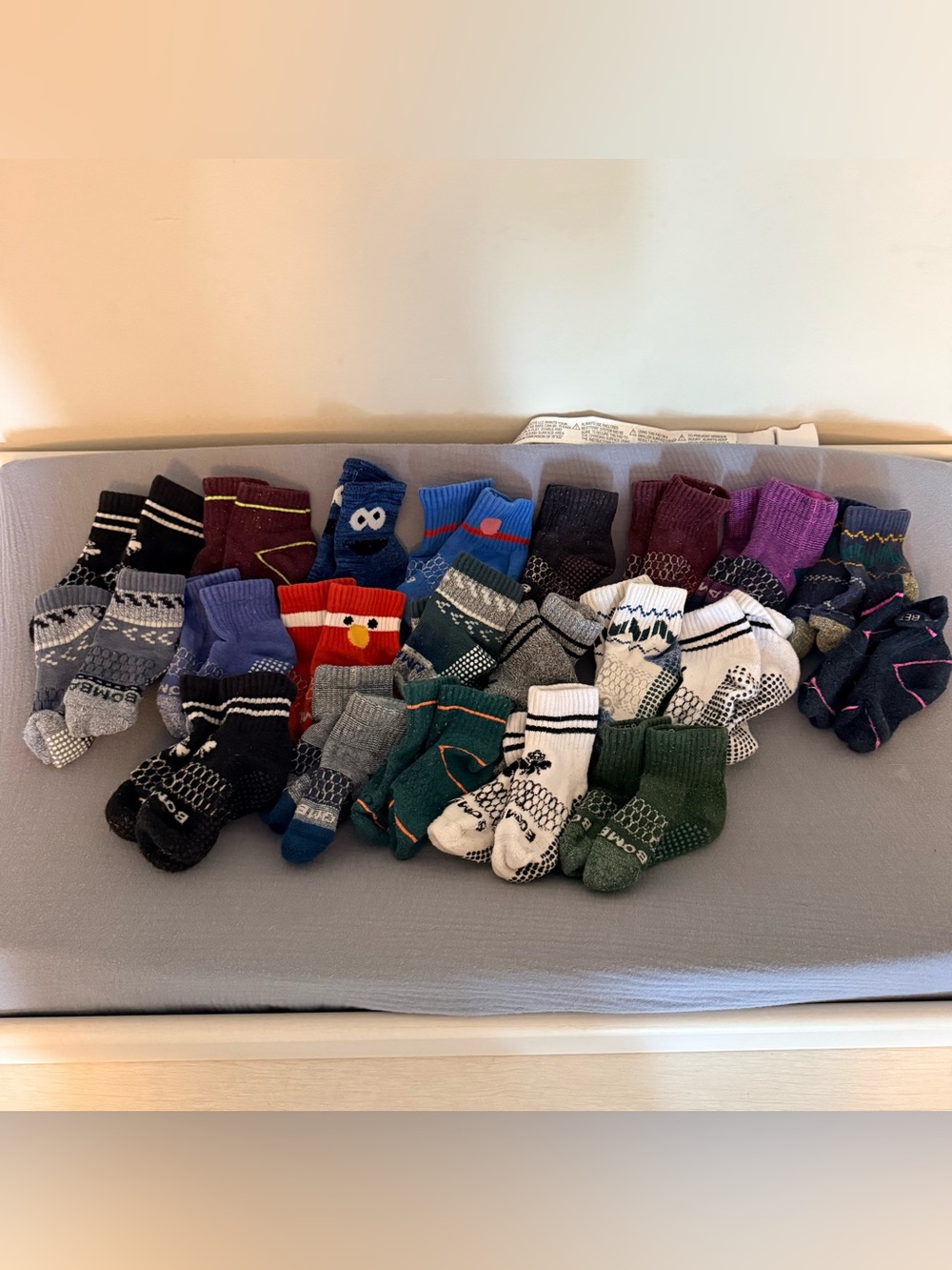 Bombas Assorted Baby/Toddler Non-Slip Socks - Mixed Colors